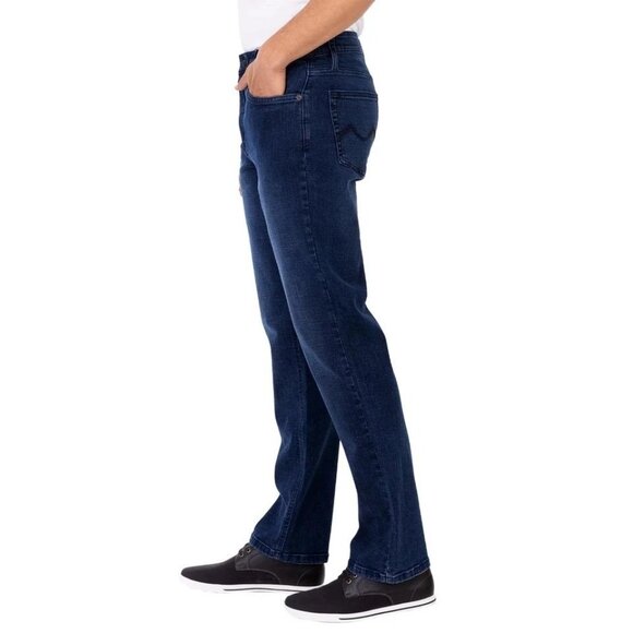 Urban Star Men's 30x30 Stretch Slim Fit Jeans Blue Denim  N0248 - Picture 4 of 12